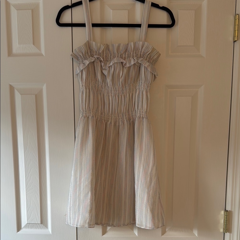 Striped Ruffle Sundress